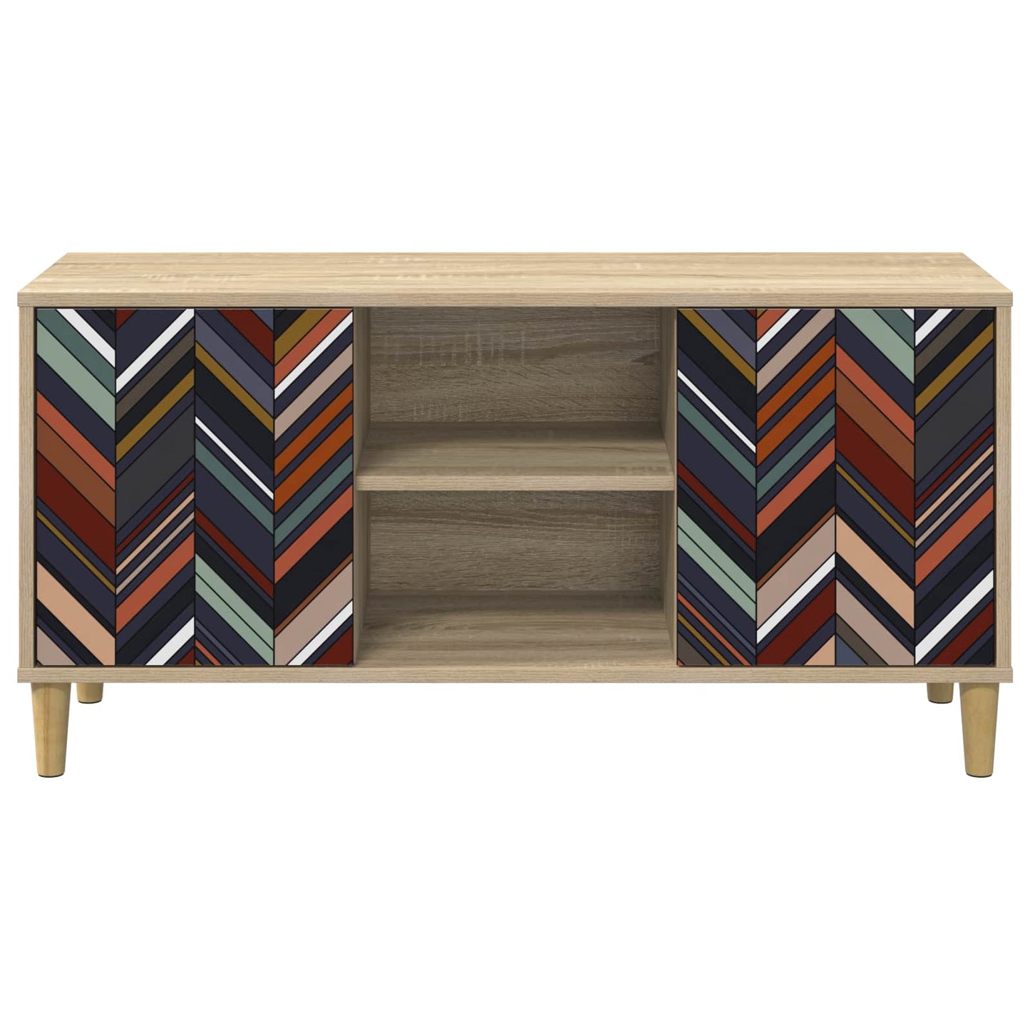 TV Cabinet OMMEN 102 x 33 x 50 cm Sonoma Engineered Wood