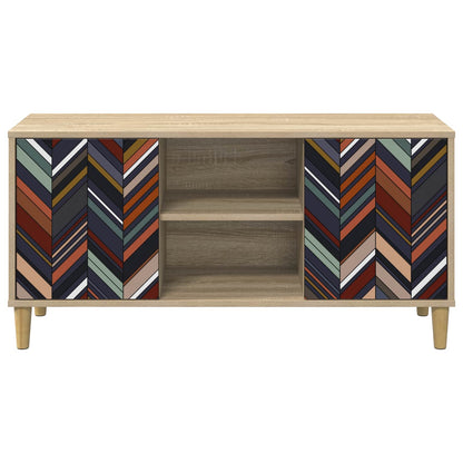 TV Cabinet OMMEN 102 x 33 x 50 cm Sonoma Engineered Wood