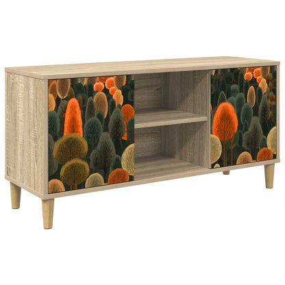 TV Cabinet ZAANDAM 102 x 33 x 50 cm Sonoma Engineered Wood