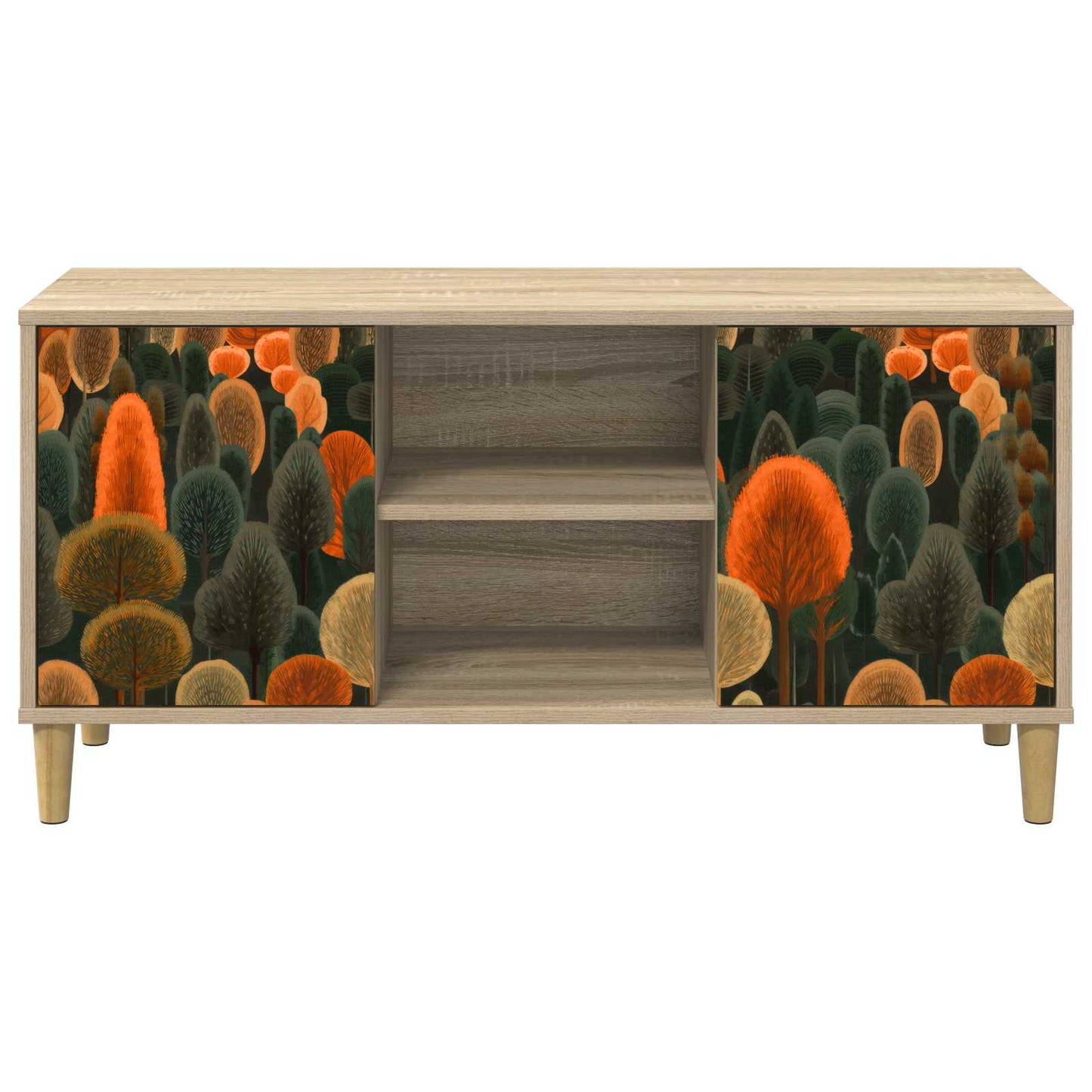 TV Cabinet ZAANDAM 102 x 33 x 50 cm Sonoma Engineered Wood