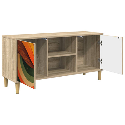 TV Cabinet BONN 102 x 33 x 50 cm Sonoma Engineered Wood