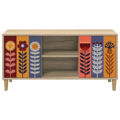 TV Cabinet ESSEN 102 x 33 x 50 cm Sonoma Engineered Wood