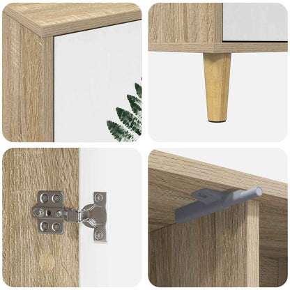 TV Cabinet HANAU 102 x 33 x 50 cm Sonoma Engineered Wood