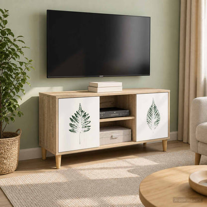 TV Cabinet HANAU 102 x 33 x 50 cm Sonoma Engineered Wood