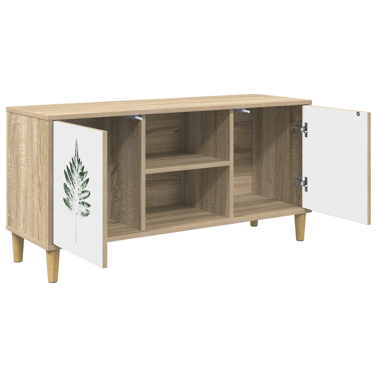 TV Cabinet HANAU 102 x 33 x 50 cm Sonoma Engineered Wood