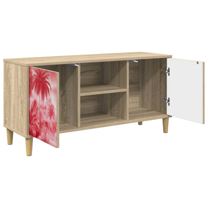 TV Cabinet AACHEN 102 x 33 x 50 cm Sonoma Engineered Wood