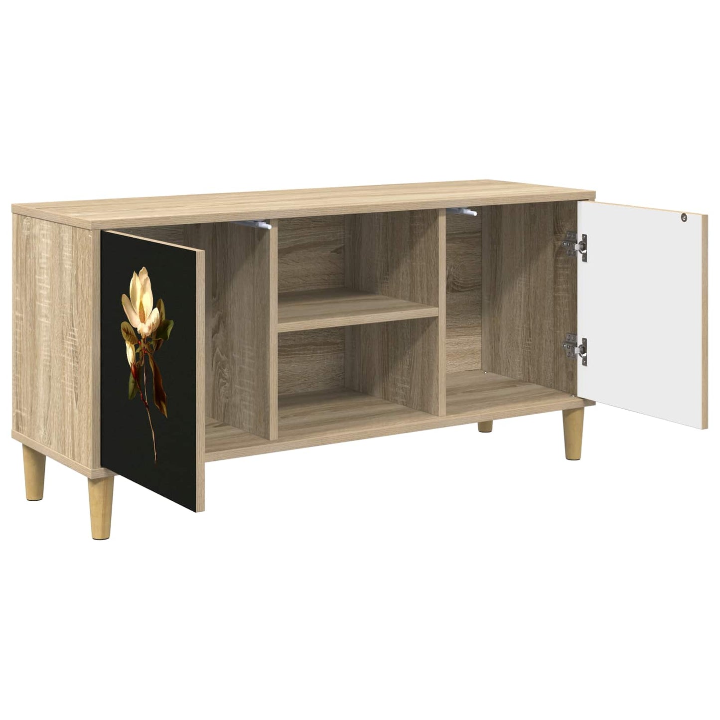 TV Cabinet BREMEN 102 x 33 x 50 cm Sonoma Engineered Wood