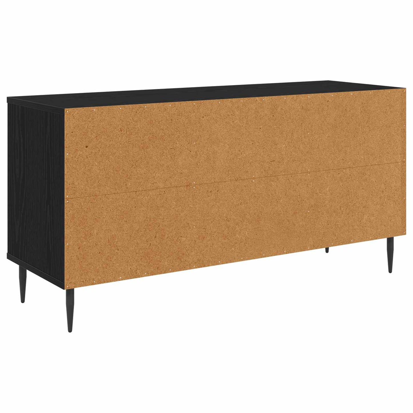TV Cabinet ESSEN 102 x 33 x 51 cm Black Oak Engineered Wood