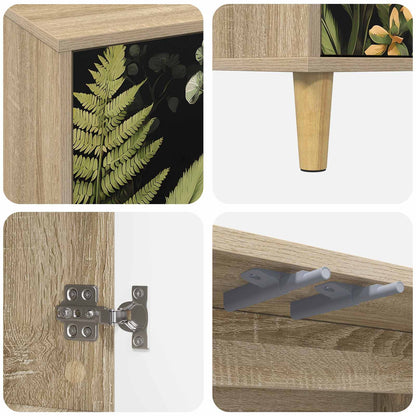 TV Cabinet RHENEN 102 x 33 x 50 cm Sonoma Engineered Wood