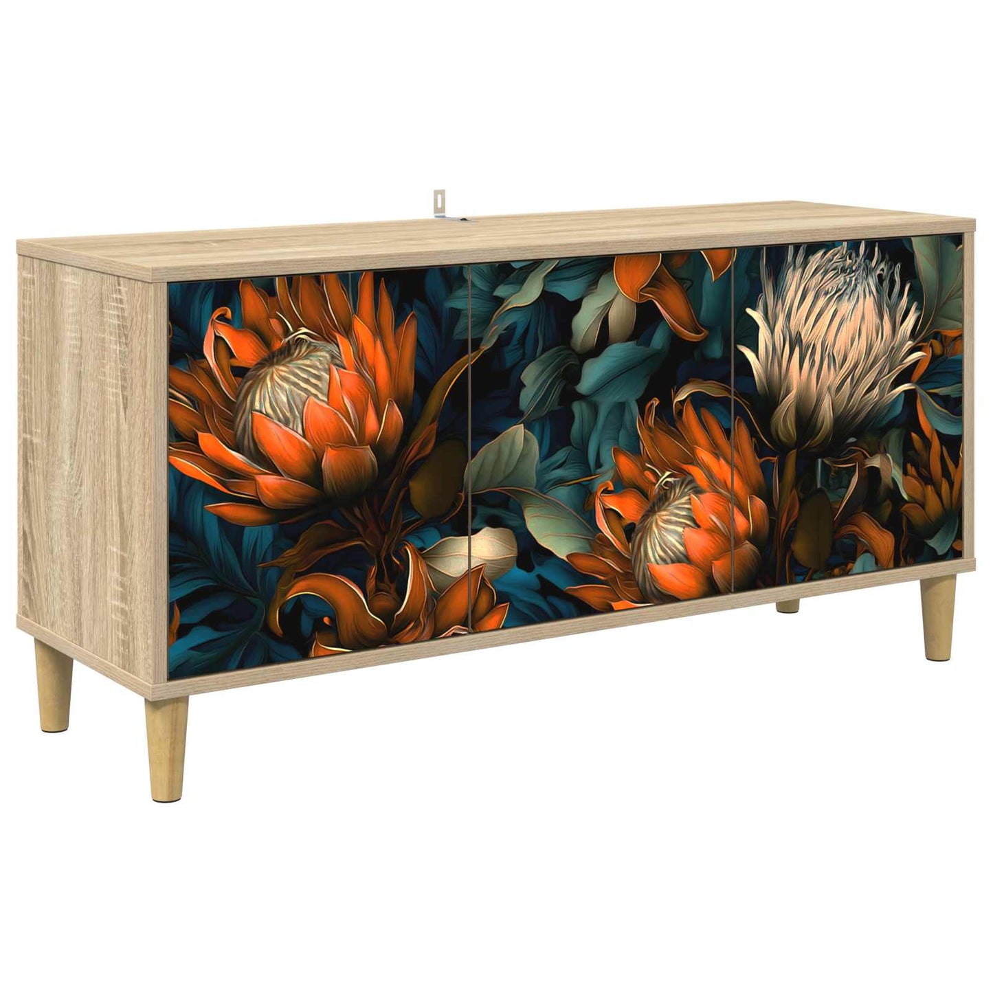 TV Cabinet LOCHEM 102 x 33 x 50 cm Sonoma Engineered Wood