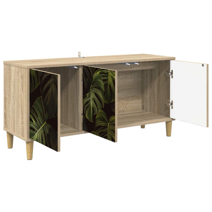 TV Cabinet ELBURG 102 x 33 x 50 cm Sonoma Engineered Wood