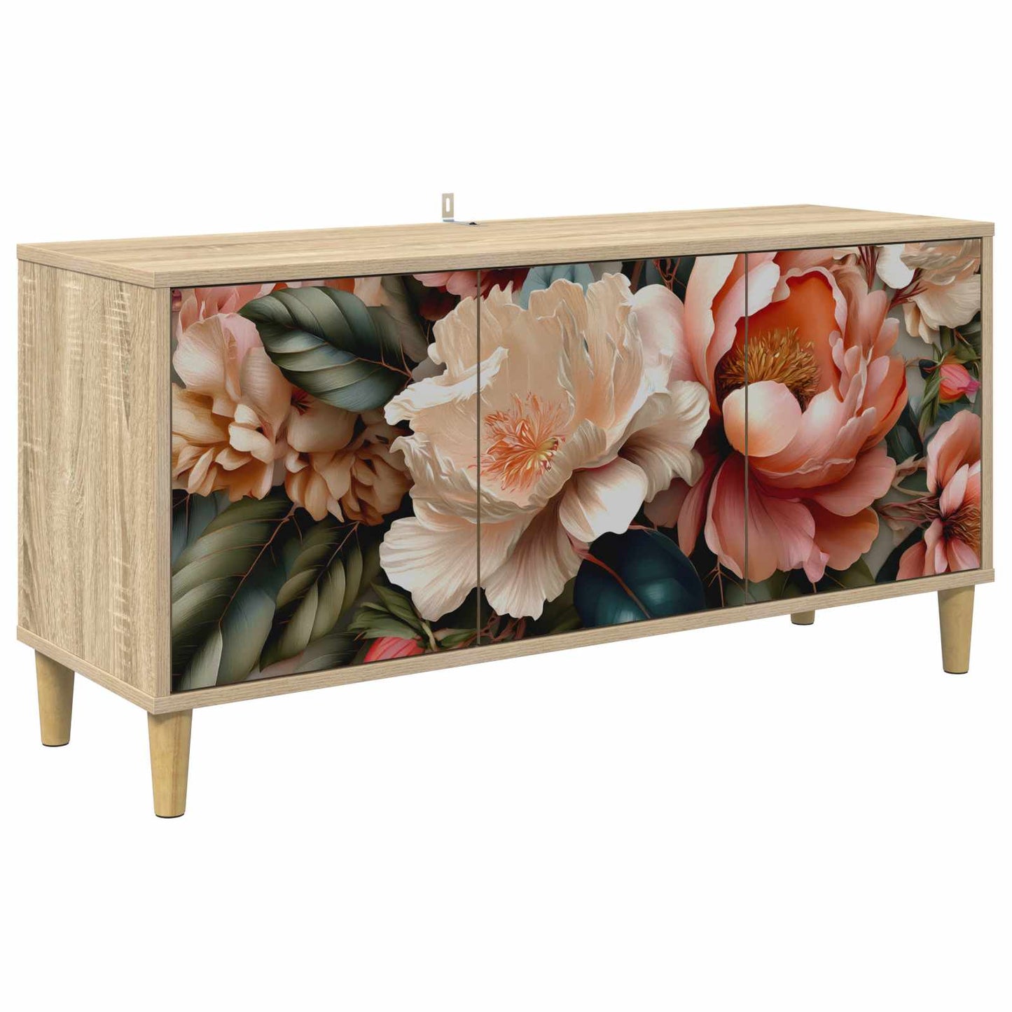 TV Cabinet BORNE 102 x 33 x 50 cm Sonoma Engineered Wood