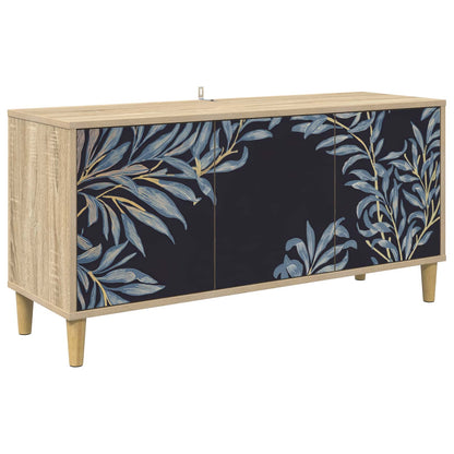 TV Cabinet DOKKUM 102 x 33 x 50 cm Sonoma Engineered Wood