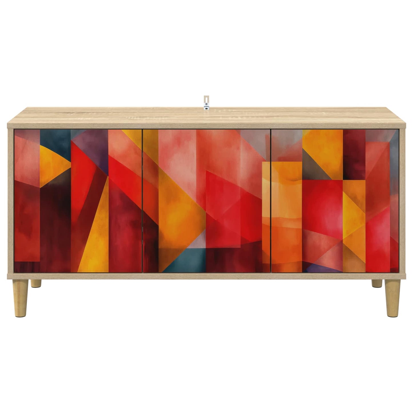 TV Cabinet HEESCH 102 x 33 x 50 cm Sonoma Engineered Wood