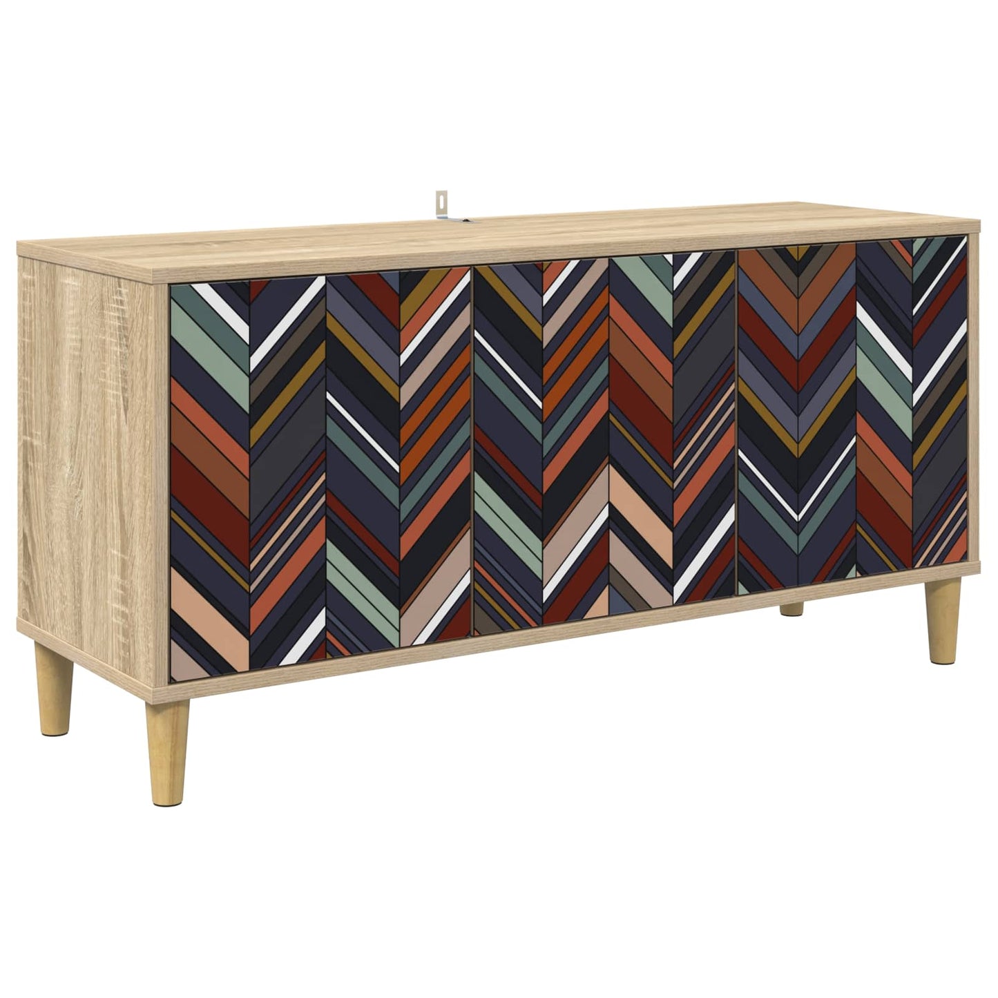 TV Cabinet OMMEN 102 x 33 x 50 cm Sonoma Engineered Wood