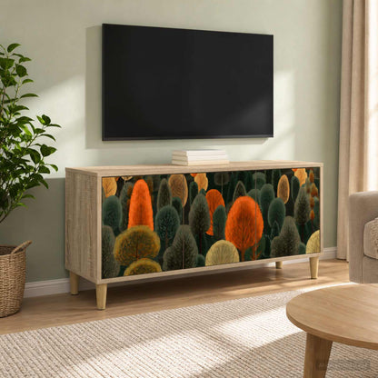 TV Cabinet ZAANDAM 102 x 33 x 50 cm Sonoma Engineered Wood