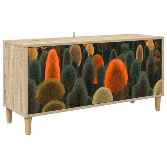 TV Cabinet ZAANDAM 102 x 33 x 50 cm Sonoma Engineered Wood