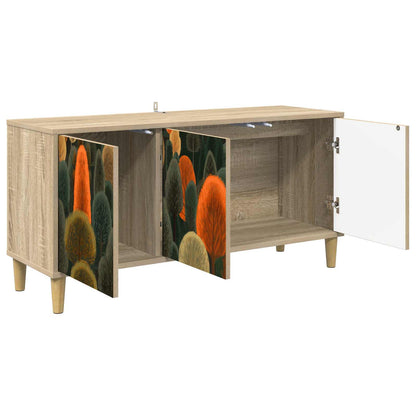 TV Cabinet ZAANDAM 102 x 33 x 50 cm Sonoma Engineered Wood