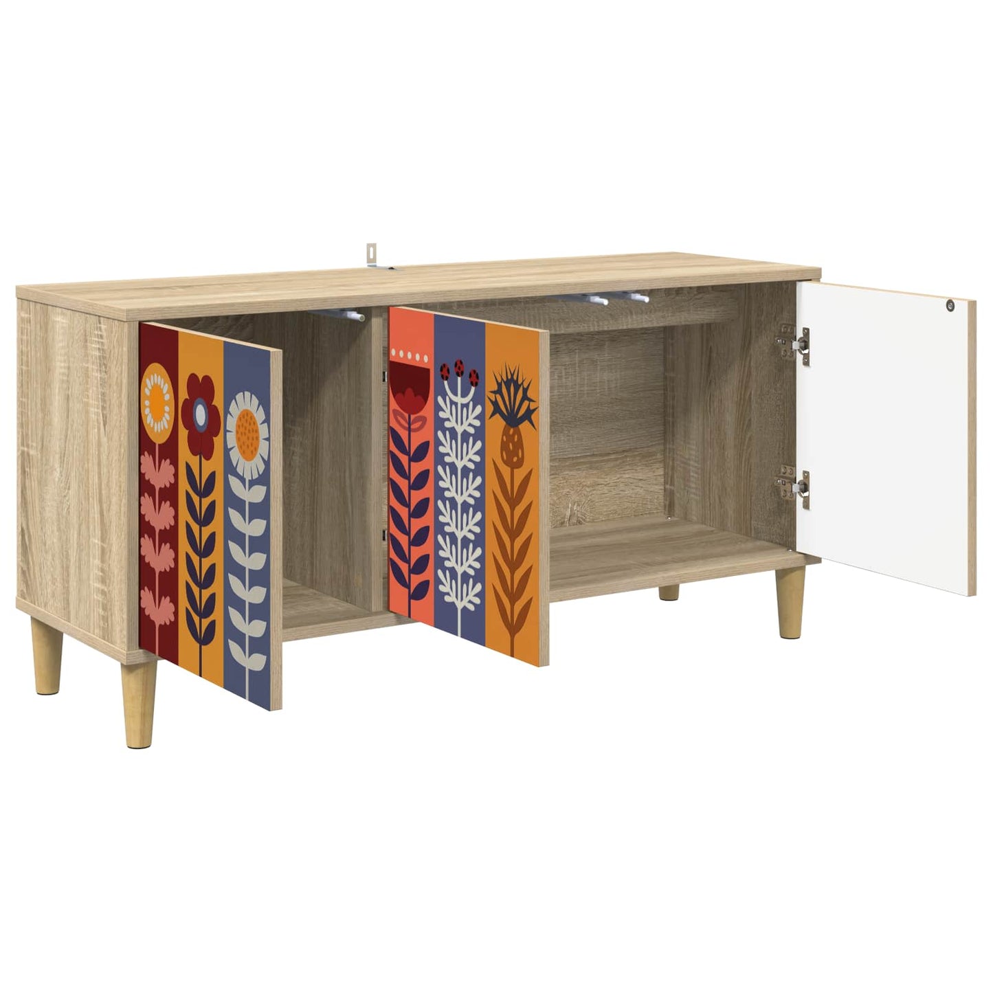 TV Cabinet ESSEN 102 x 33 x 50 cm Sonoma Engineered Wood