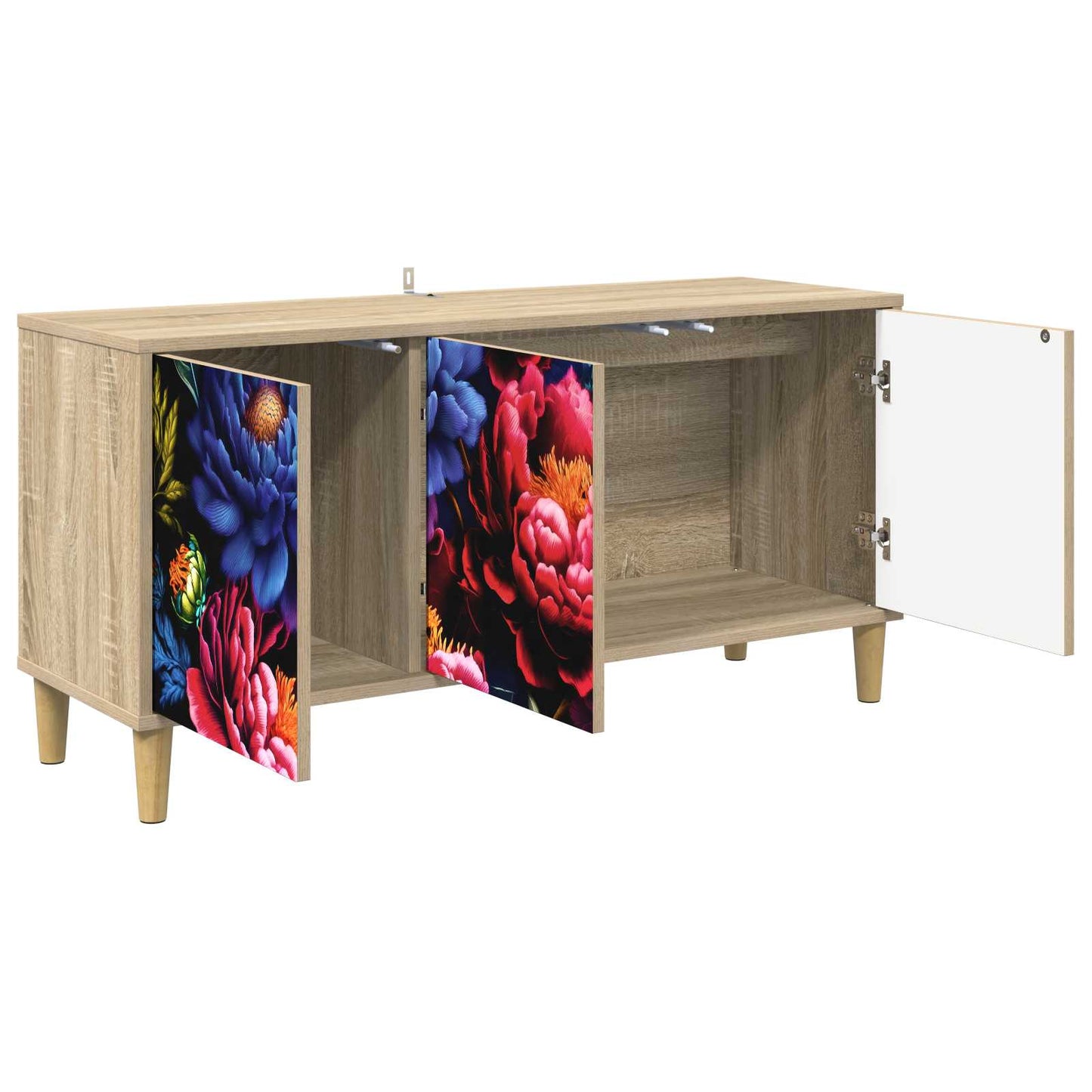 TV Cabinet KIEL 102 x 33 x 50 cm Sonoma Engineered Wood