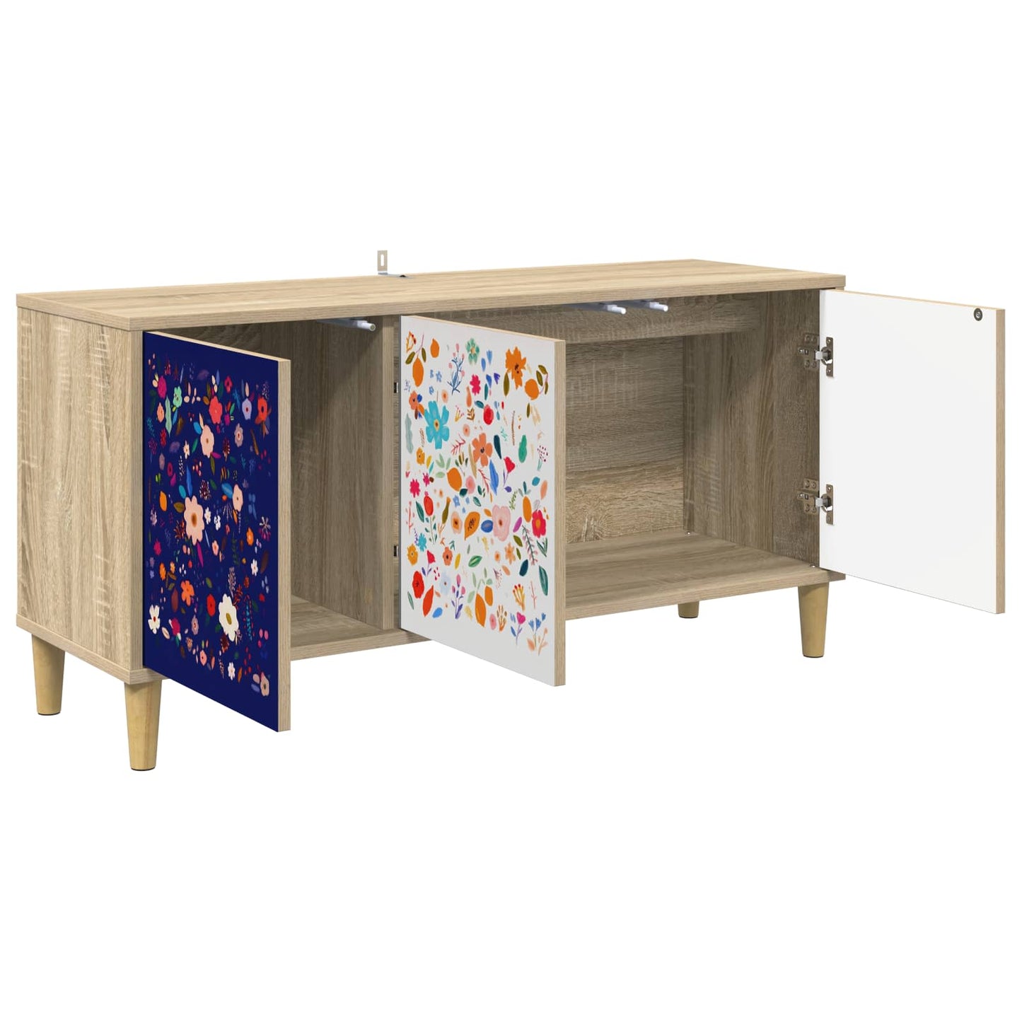 TV Cabinet MAINZ 102 x 33 x 50 cm Sonoma Engineered Wood