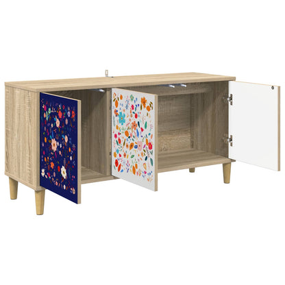 TV Cabinet MAINZ 102 x 33 x 50 cm Sonoma Engineered Wood