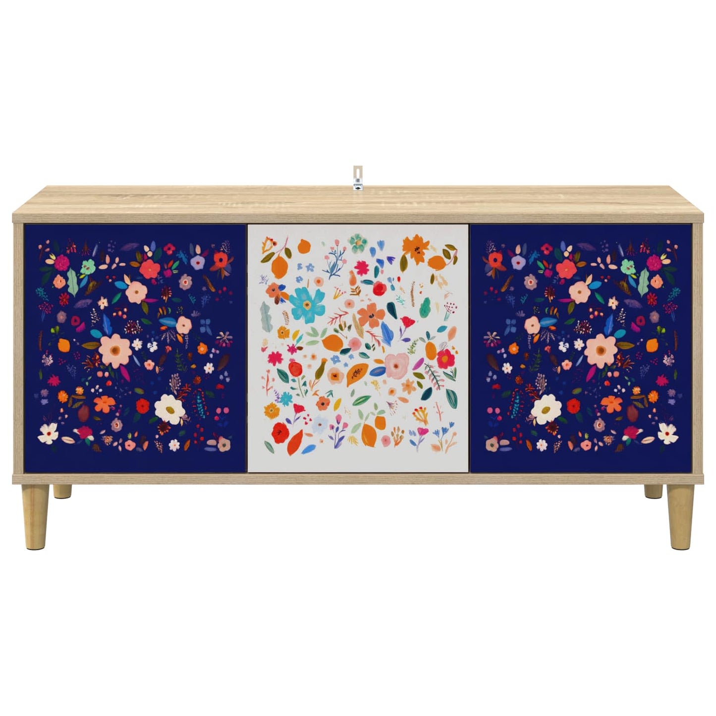 TV Cabinet MAINZ 102 x 33 x 50 cm Sonoma Engineered Wood
