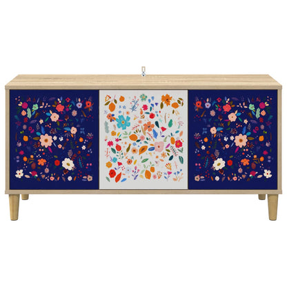 TV Cabinet MAINZ 102 x 33 x 50 cm Sonoma Engineered Wood