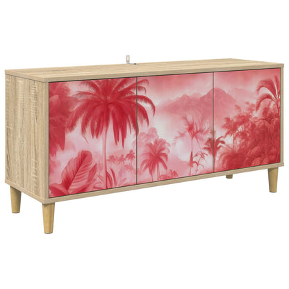 TV Cabinet AACHEN 102 x 33 x 50 cm Sonoma Engineered Wood