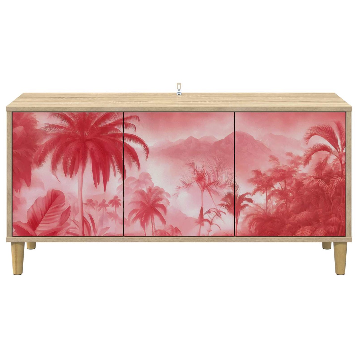 TV Cabinet AACHEN 102 x 33 x 50 cm Sonoma Engineered Wood
