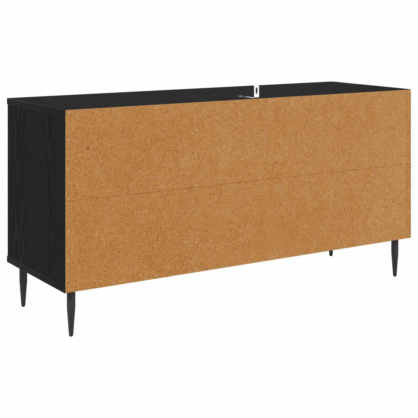 TV Cabinet RAALTE 102 x 33 x 51 cm Black Oak Engineered Wood