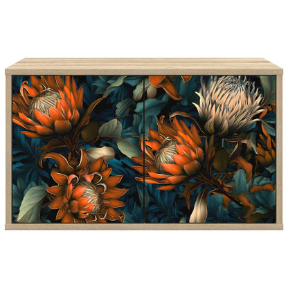 Wall-mounted TV Cabinet LOCHEM 69 x 33 x 40 cm Sonoma Oak