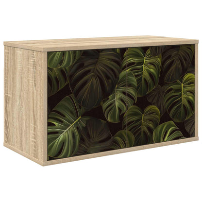 Wall-mounted TV Cabinet ELBURG 69 x 33 x 40 cm Sonoma Oak
