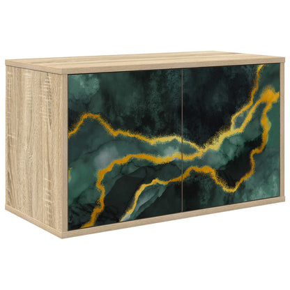 Wall-mounted TV Cabinet WIJHE 69 x 33 x 40 cm Sonoma Oak