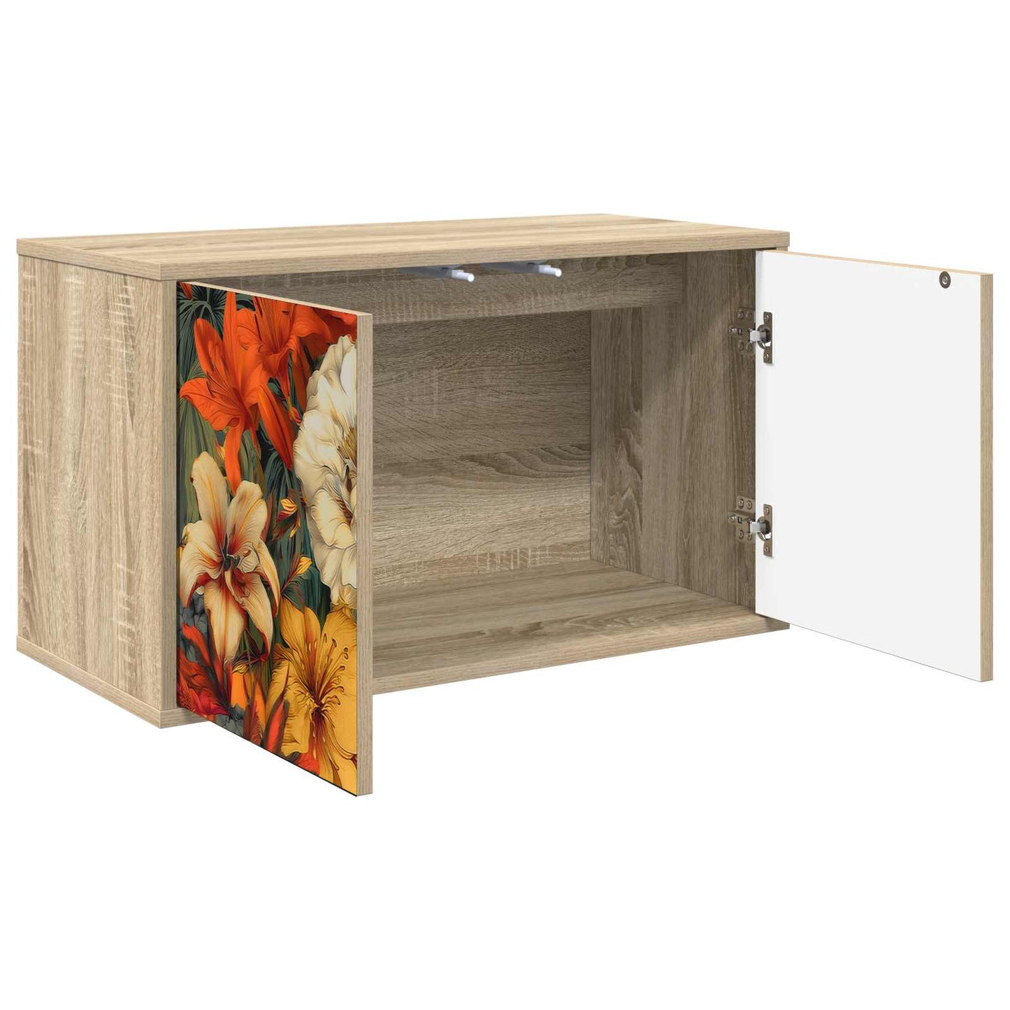 Wall-mounted TV Cabinet GENNEP 69 x 33 x 40 cm Sonoma Oak