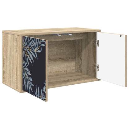 Wall-mounted TV Cabinet DOKKUM 69 x 33 x 40 cm Sonoma Oak