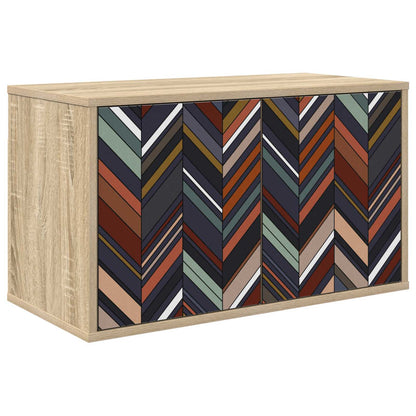 Wall-mounted TV Cabinet OMMEN 69 x 33 x 40 cm Sonoma Oak