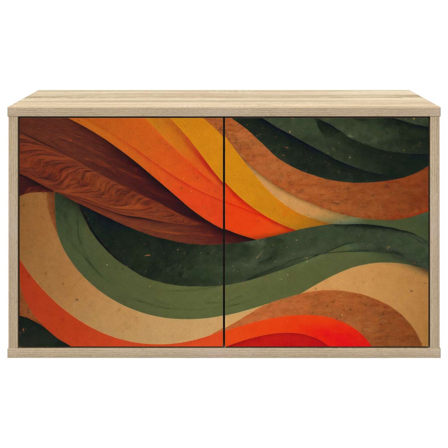 Wall-mounted TV Cabinet BONN 69 x 33 x 40 cm Sonoma Oak