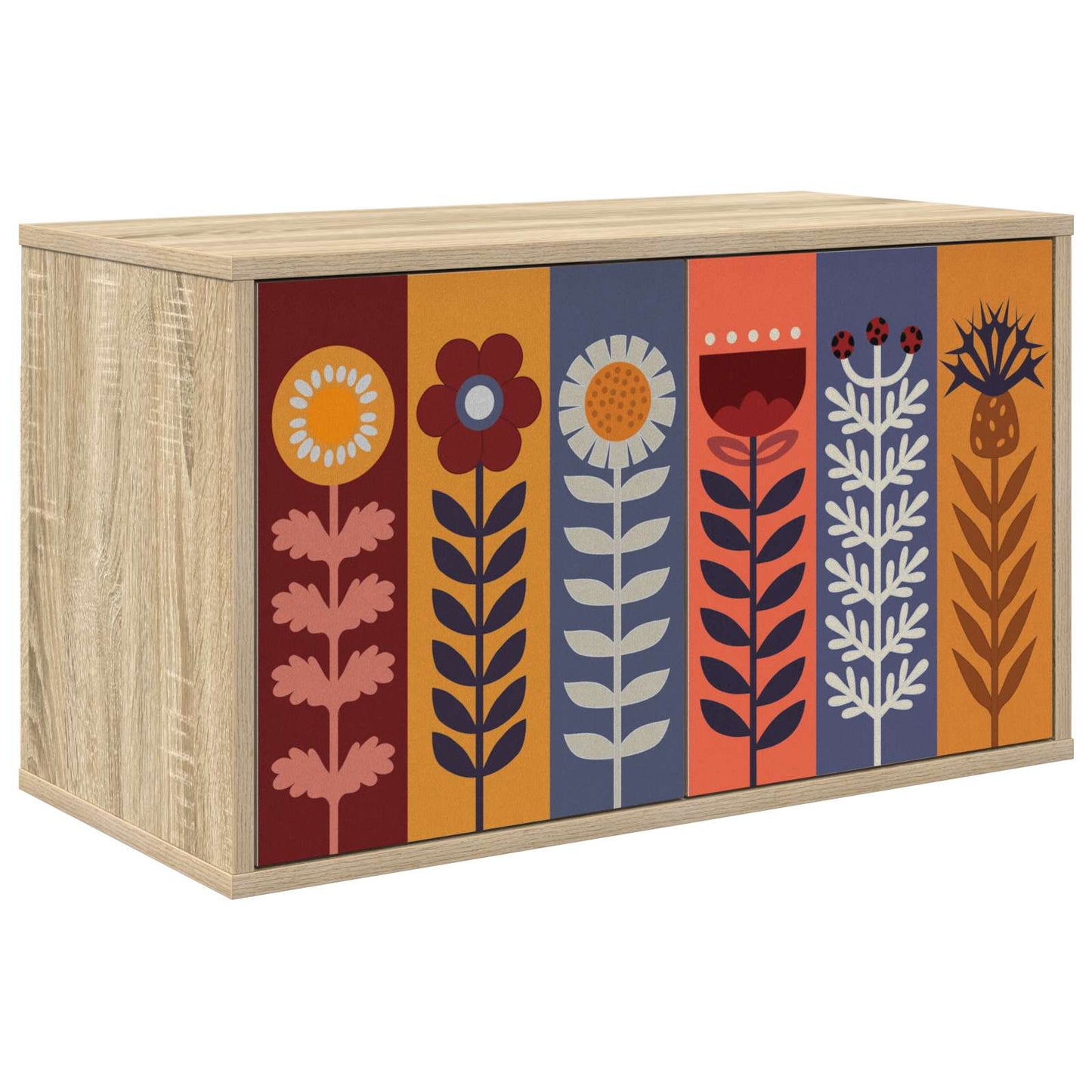 Wall-mounted TV Cabinet ESSEN 69 x 33 x 40 cm Sonoma Oak