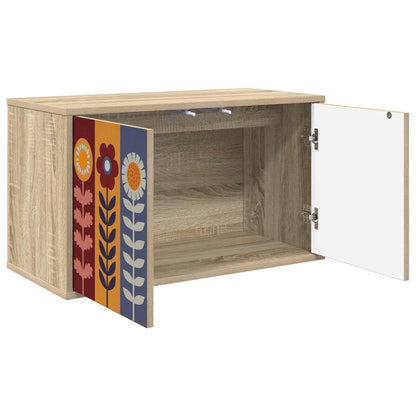 Wall-mounted TV Cabinet ESSEN 69 x 33 x 40 cm Sonoma Oak