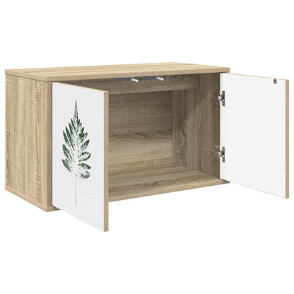 Wall-mounted TV Cabinet HANAU 69 x 33 x 40 cm Sonoma Oak