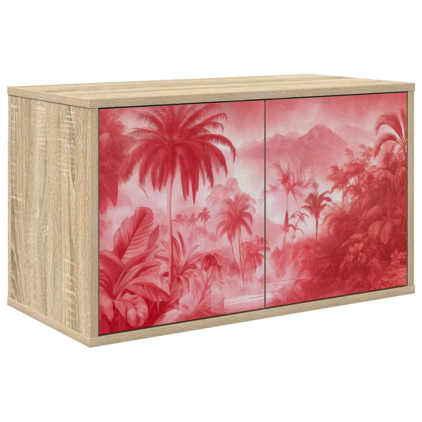 Wall-mounted TV Cabinet AACHEN 69 x 33 x 40 cm Sonoma Oak
