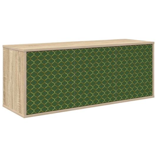 Wall-mounted TV Cabinet GELEEN 102 x 33 x 40 cm Sonoma Oak