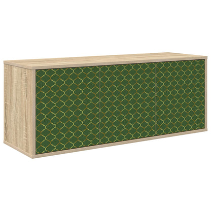 Wall-mounted TV Cabinet GELEEN 102 x 33 x 40 cm Sonoma Oak