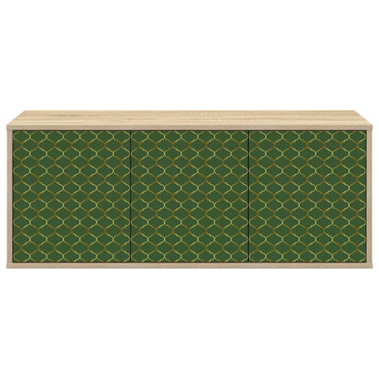 Wall-mounted TV Cabinet GELEEN 102 x 33 x 40 cm Sonoma Oak