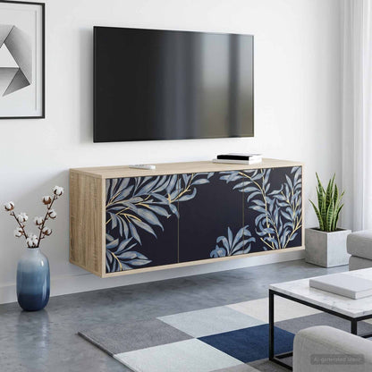 Wall-mounted TV Cabinet DOKKUM 102 x 33 x 40 cm Sonoma Oak