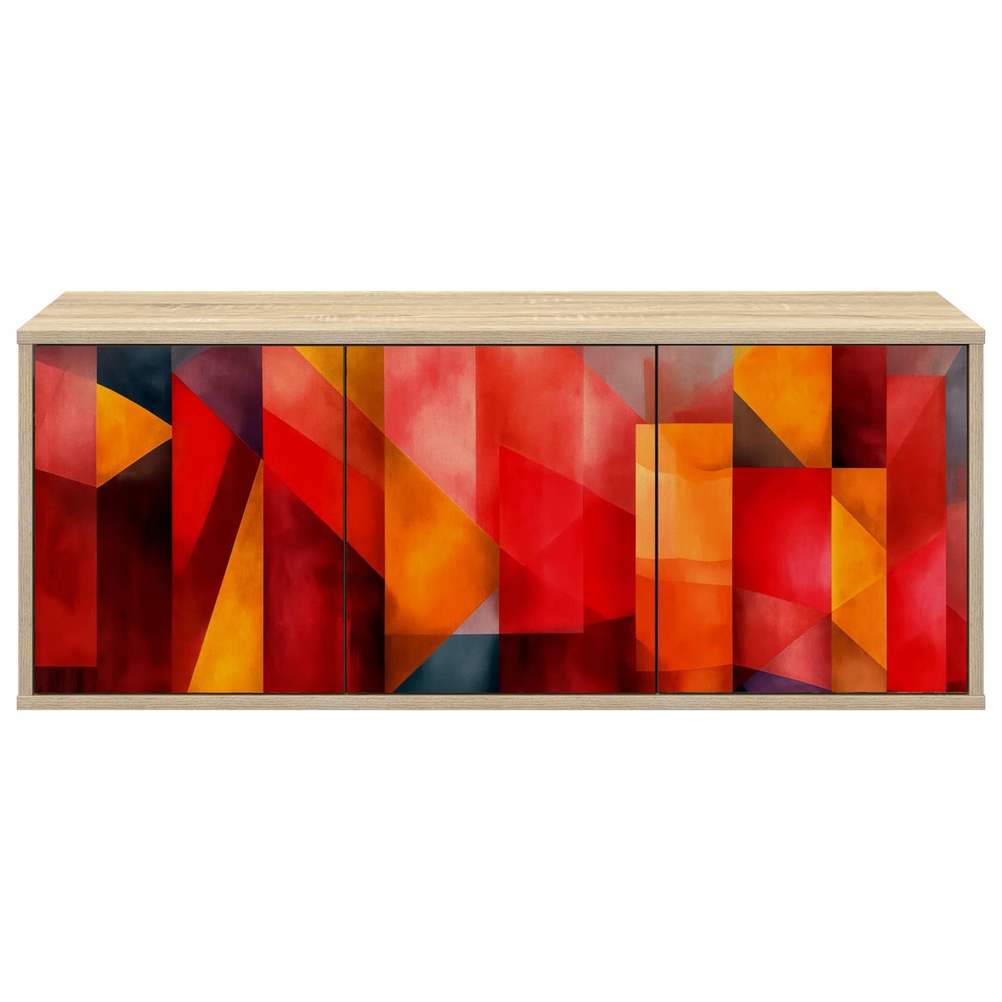 Wall-mounted TV Cabinet HEESCH 102 x 33 x 40 cm Sonoma Oak
