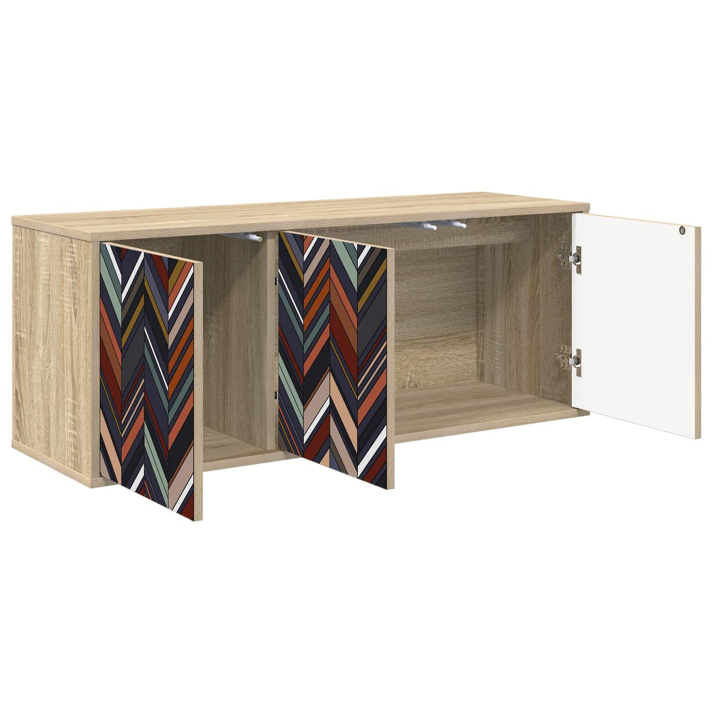 Wall-mounted TV Cabinet OMMEN 102 x 33 x 40 cm Sonoma Oak