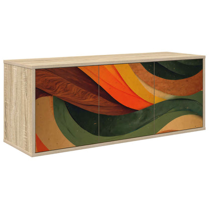 Wall-mounted TV Cabinet BONN 102 x 33 x 40 cm Sonoma Oak