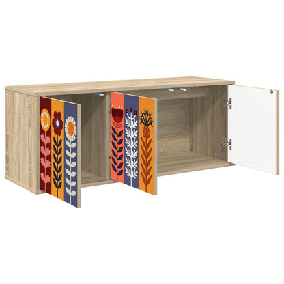 Wall-mounted TV Cabinet ESSEN 102 x 33 x 40 cm Sonoma Oak